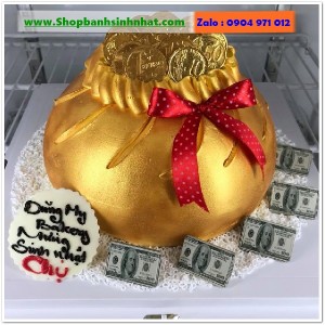 Bánh Sinh Nhật Hũ Vàng - VA107